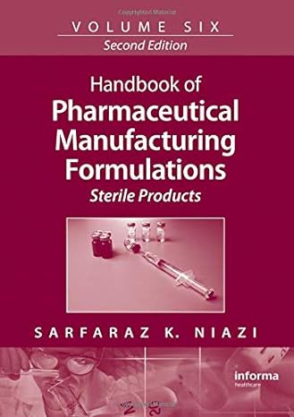 Handbook of Pharmaceutical Manufacturing Formulations: Sterile Products 2nd Edition