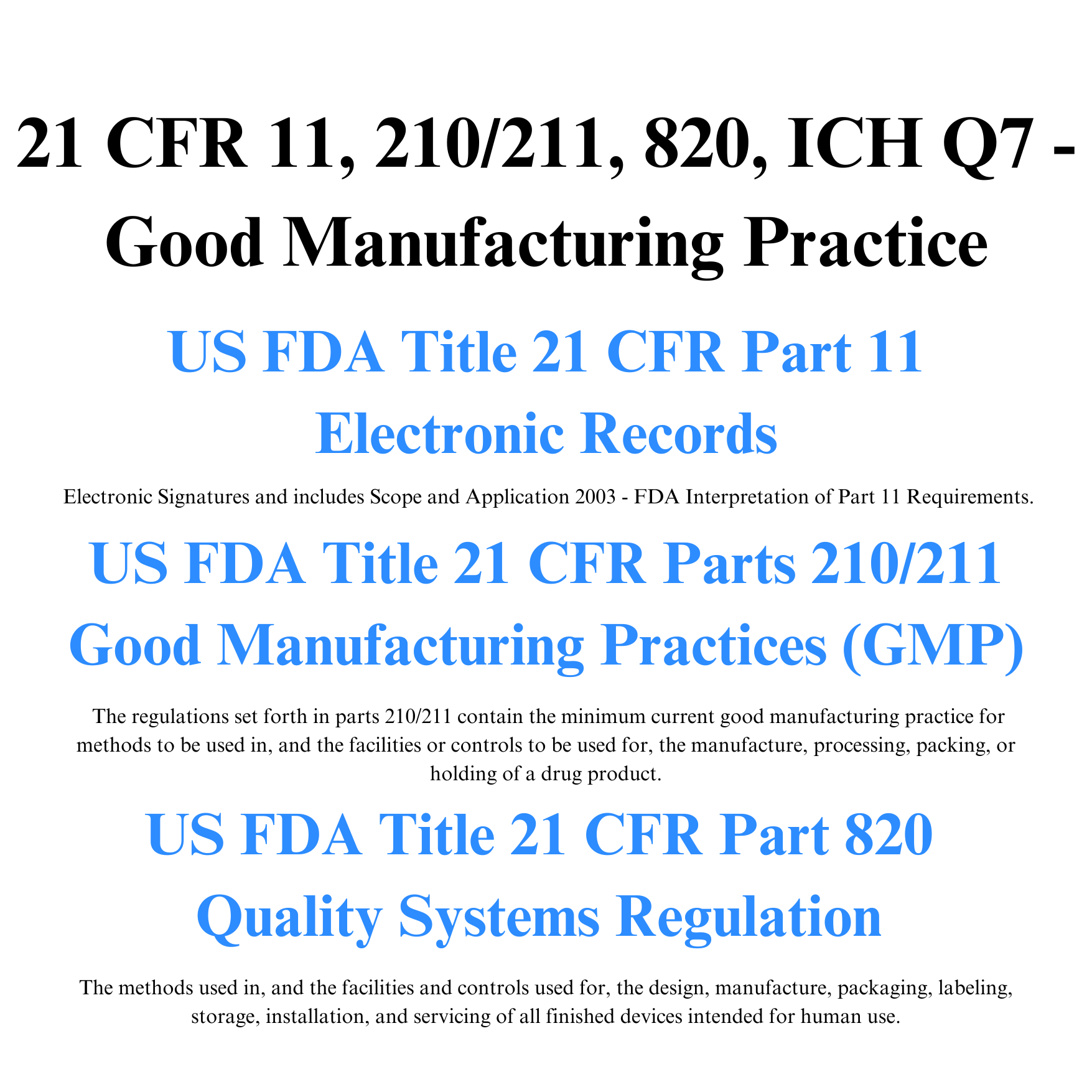 Manufacturing Site - Standard Operating Procedures (SOPs)